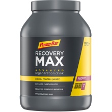 PowerBar Recovery Max Regeneration Drink (hoch-glykämische Kohlenhydrate mit Protein) Himbeere 1144g Dose